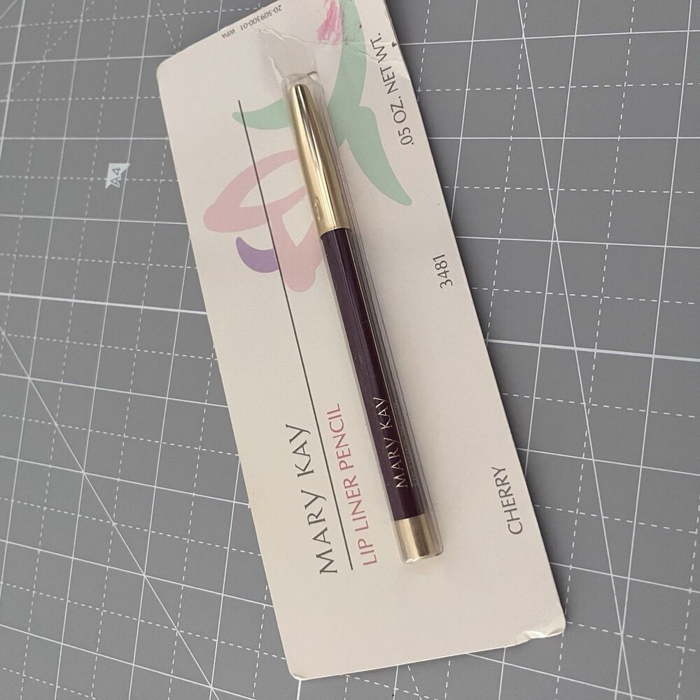 Mary Kay Lip Liner Pencil ~Cherry ~ Disc'd/Vintage (Wooden) New!!! 3481